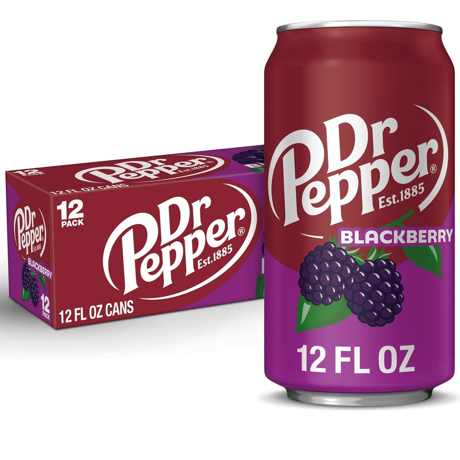 Dr Pepper Blackberry Soda - Cozy Soda Bottle